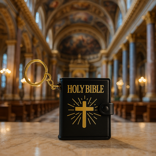 FaithKeeper Mini Bible Keychain